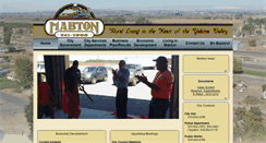 Desktop Screenshot of cityofmabton.com